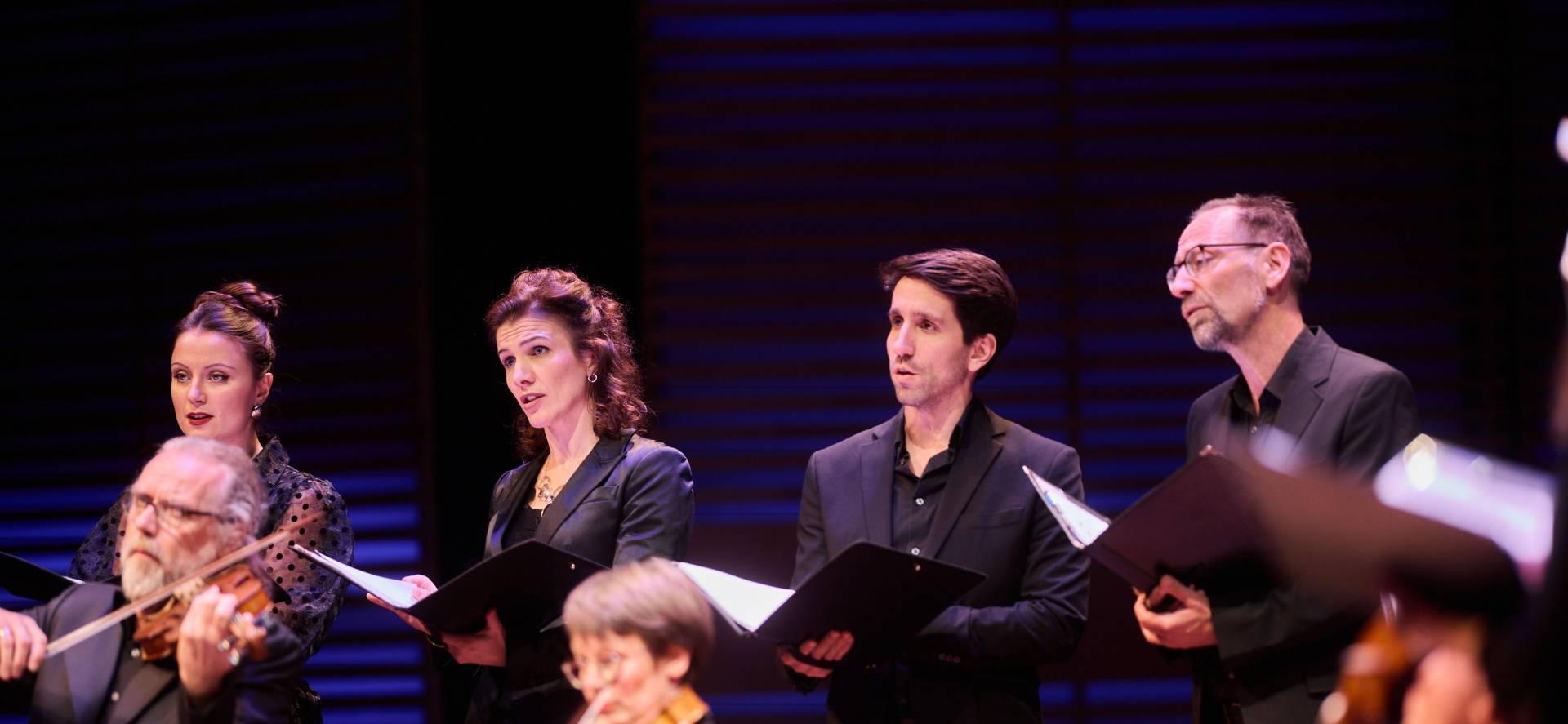 Audities ensemble zangers