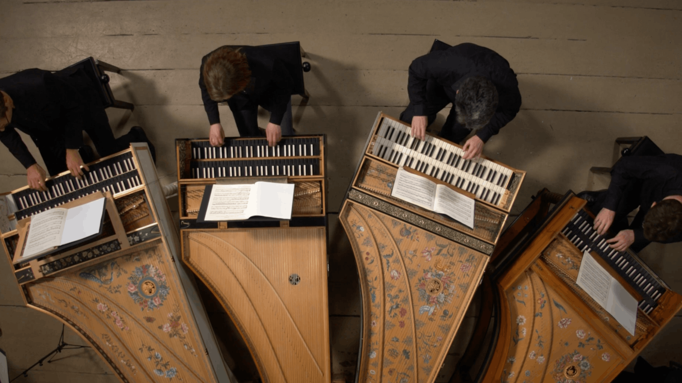 Concert voor vier klavecimbels in a klein