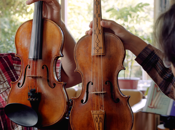 The Baroque violin and bow