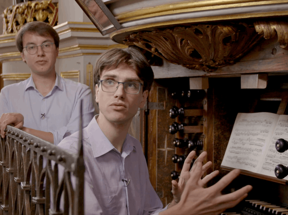 Duets on the organ of Freiberg