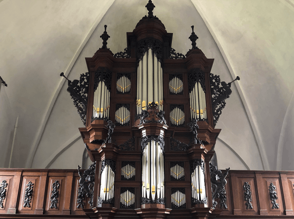 The Schnitger organ in Uithuizen