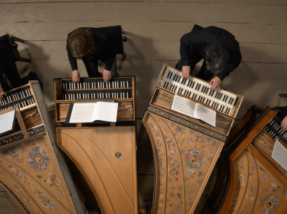 Concert voor vier klavecimbels in a klein